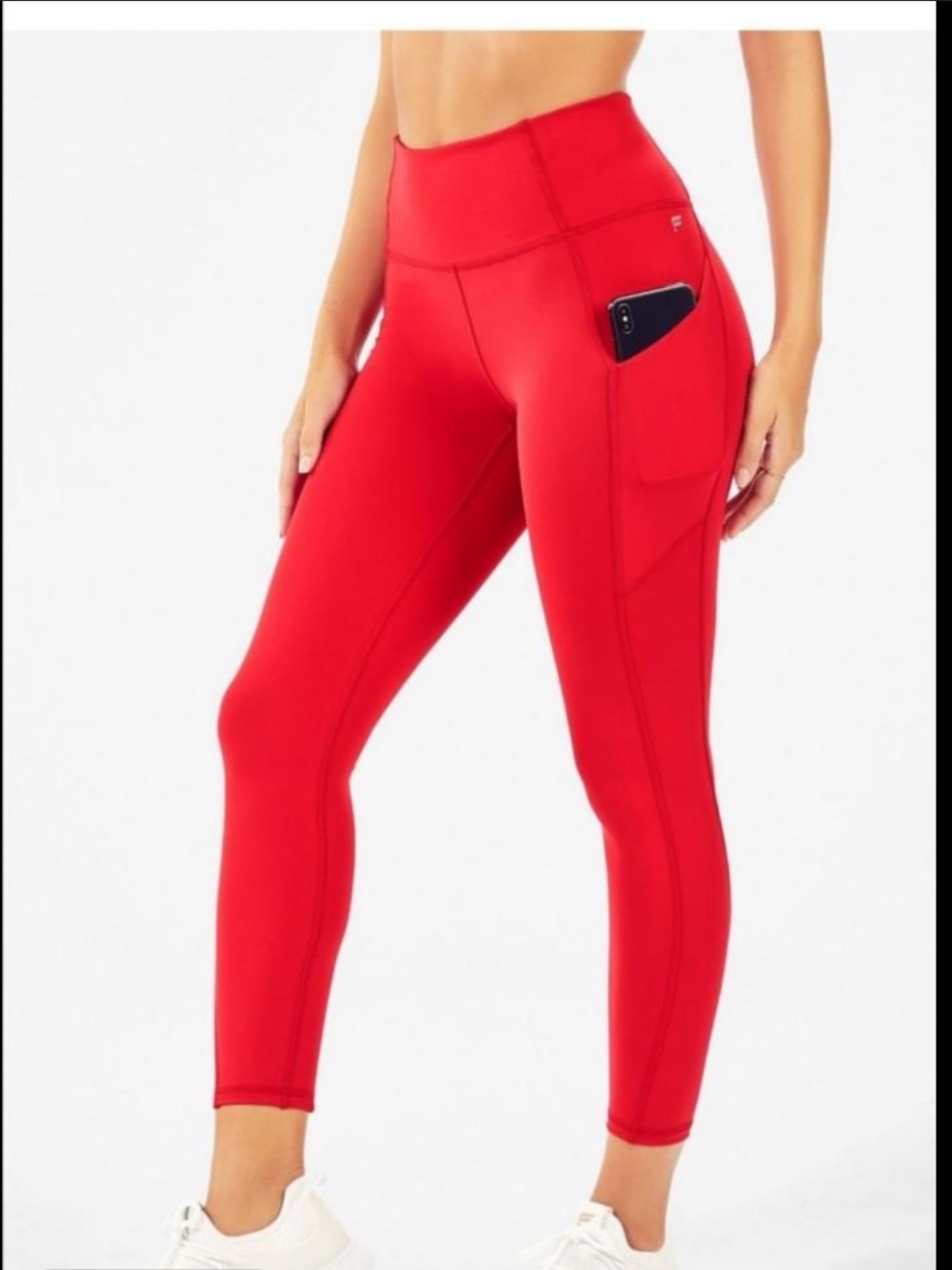 Aerie - Chill Play Move High-Waist Red Pocket Leggings